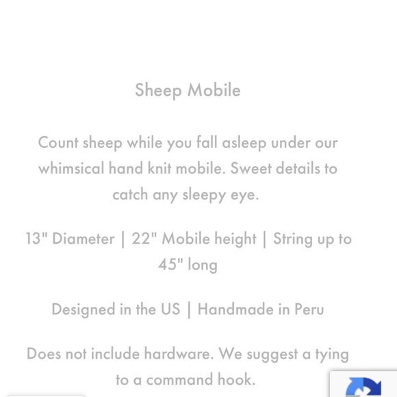 Bla Bla Baby Nursery Mobile Lambs & Ram 🤍🍼🐑🐏 - Picture 14 of 14